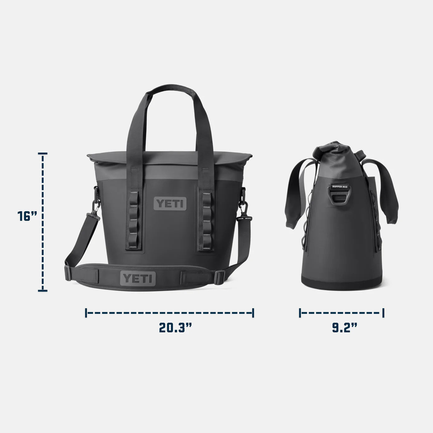 HOPPER M15 SOFT COOLER BLACK