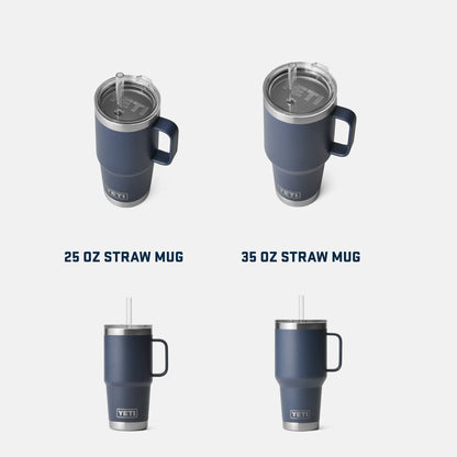 35 OZ STRAW MUG